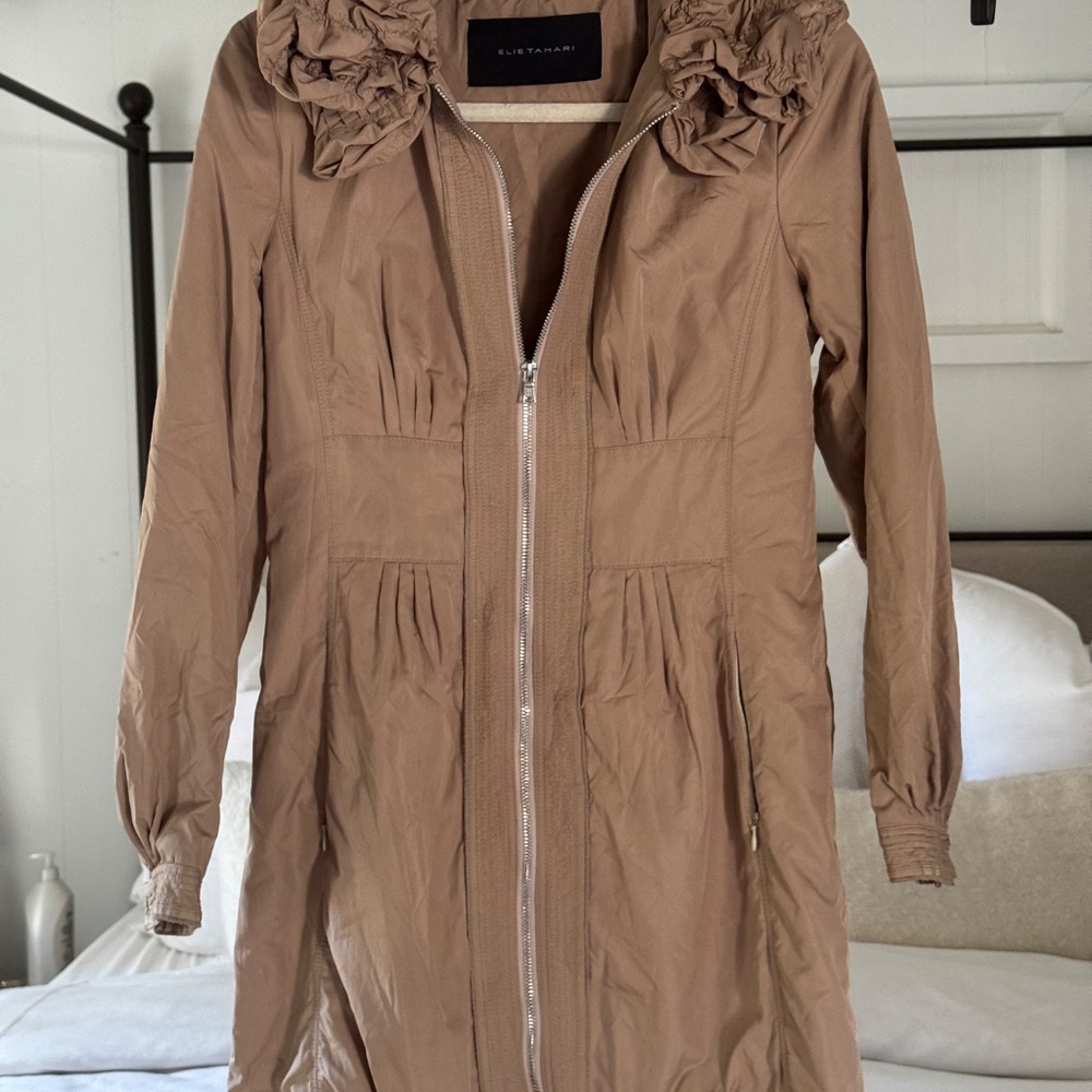 Elie Tahari Down Jacket w/ Hidden Hood